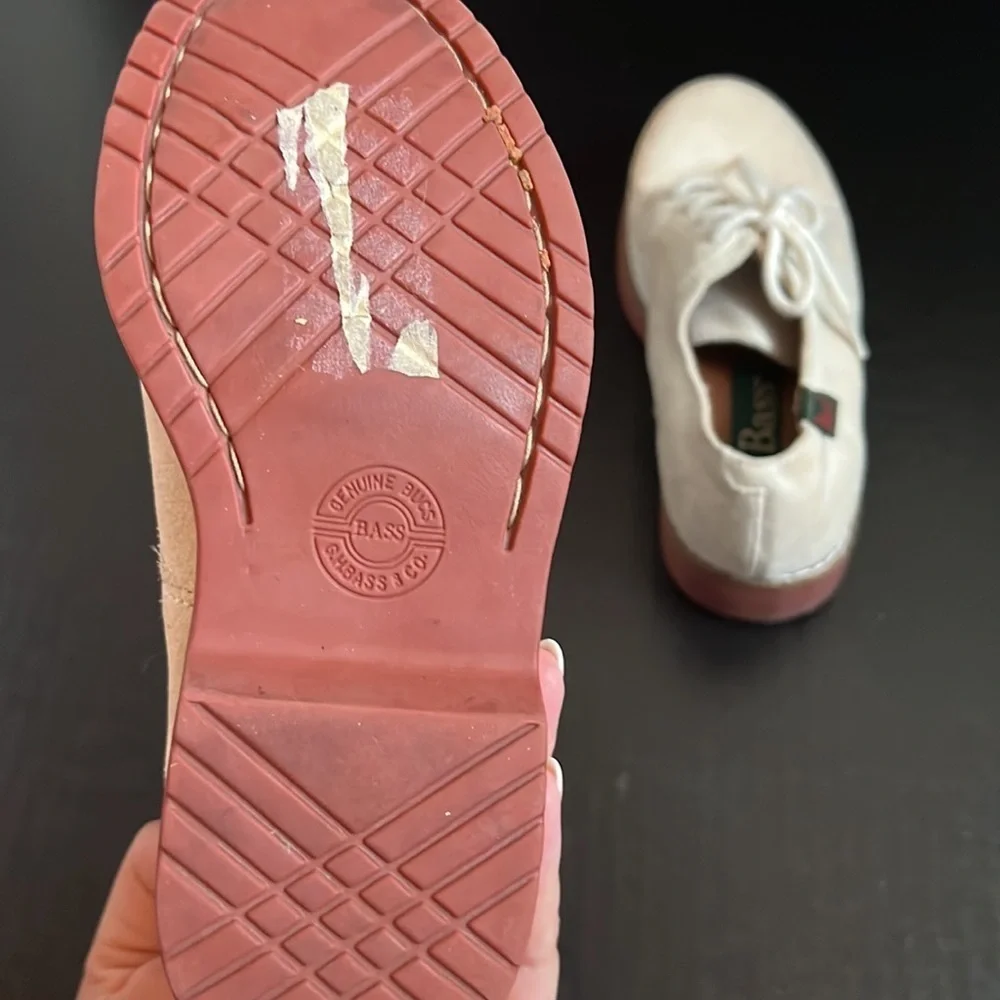 Vintage Bass Learher Shoes | Toddler Boy 12M